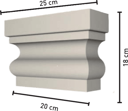 Profil decorativ APLIK-04